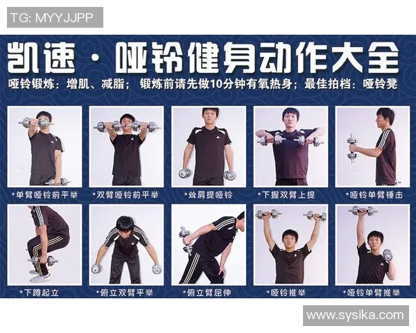 提升女性力量与线条的哑铃经典八个动作全解析